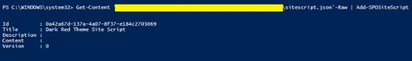 Create SharePoint Modern Team Site Using Site Scripts And Site Designs