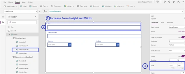 Create custom SharePoint Online List form with PowerApps using Canvas App