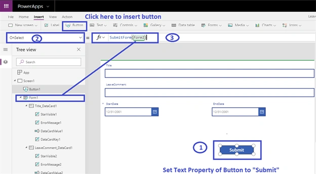 Create custom SharePoint Online List form with PowerApps using Canvas App