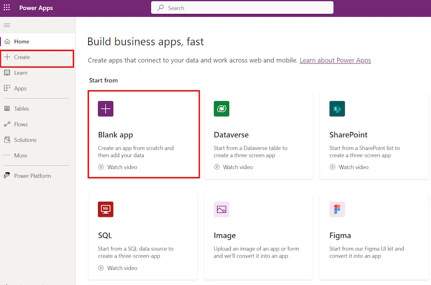 Create Simple Power App