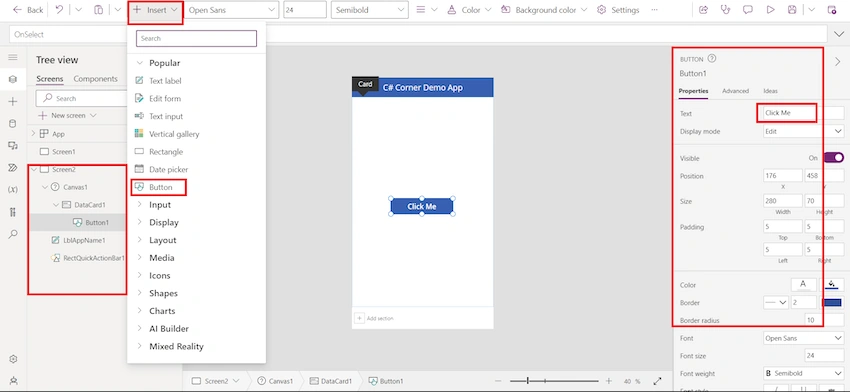 Create Simple Power App