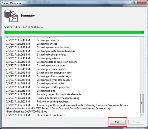 SQL Server Database Project