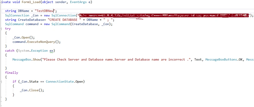 Create Database with Pre-Defined Schema - SQL Server