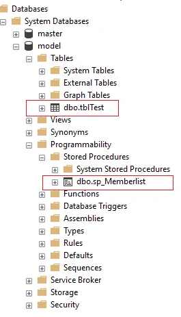Create Database with Pre-Defined Schema - SQL Server