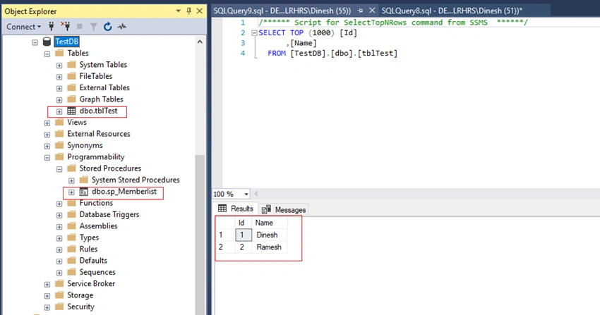 Create Database with Pre-Defined Schema - SQL Server