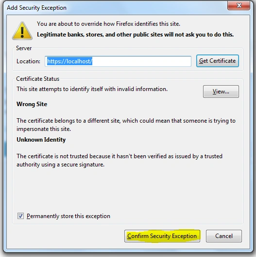 Add Exception