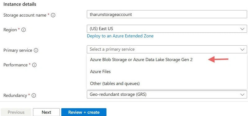 Azure Blob Storage
