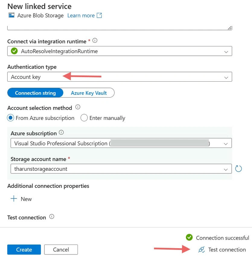 Create account