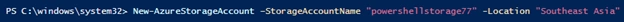 Storage Account
