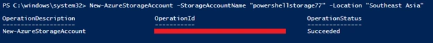 Storage Account