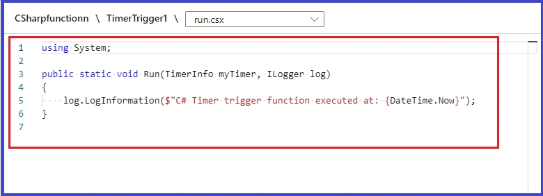 Timer Trigger Azure Function