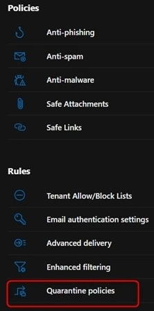 Select Quarantine
