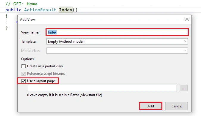 Create Update Read Delete Operation In MVC With ADO.NET