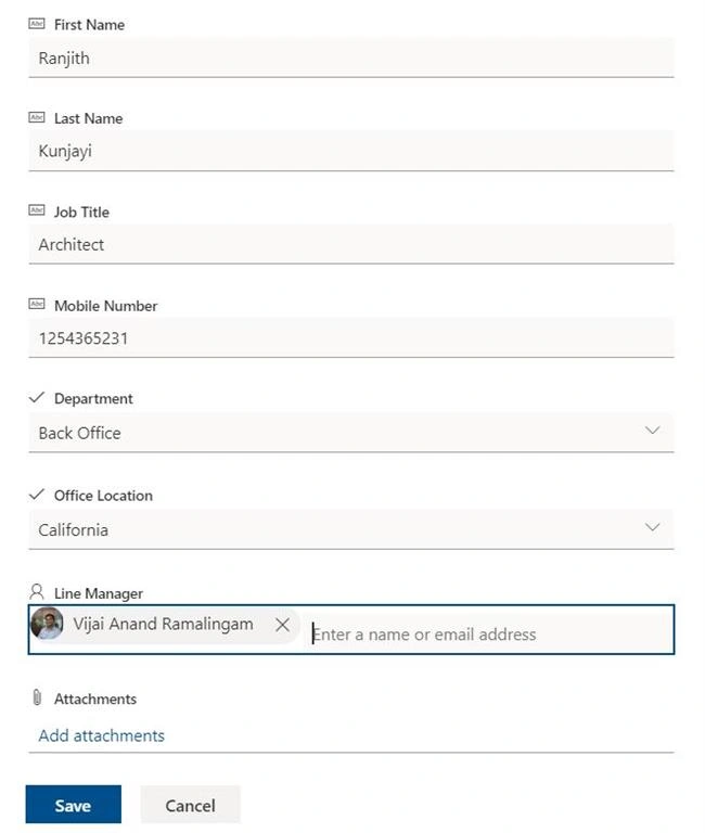 SharePoint list