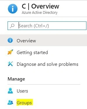 Azure AD group