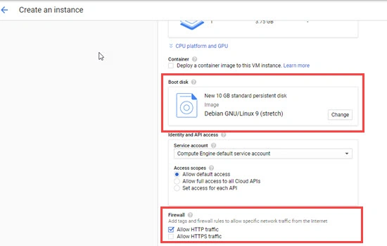 Create Virtual Machine Instance In Compute Engine In Google Cloud Platform