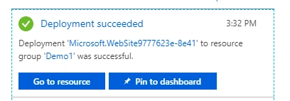 Create Web App In Azure