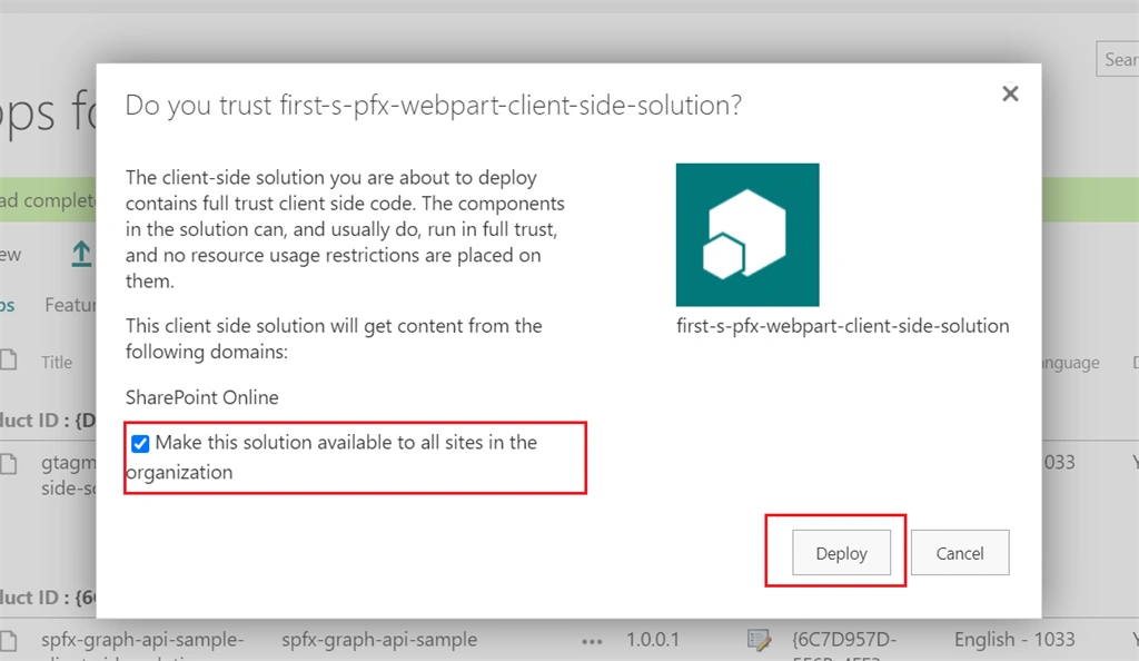 Create Web Part With SharePoint Framework(SPFx)
