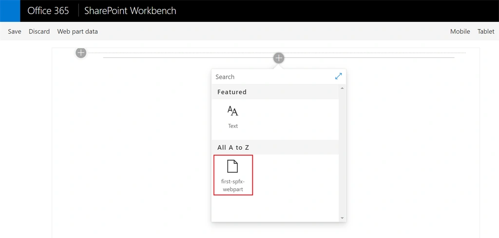 Create Web Part With SharePoint Framework(SPFx)