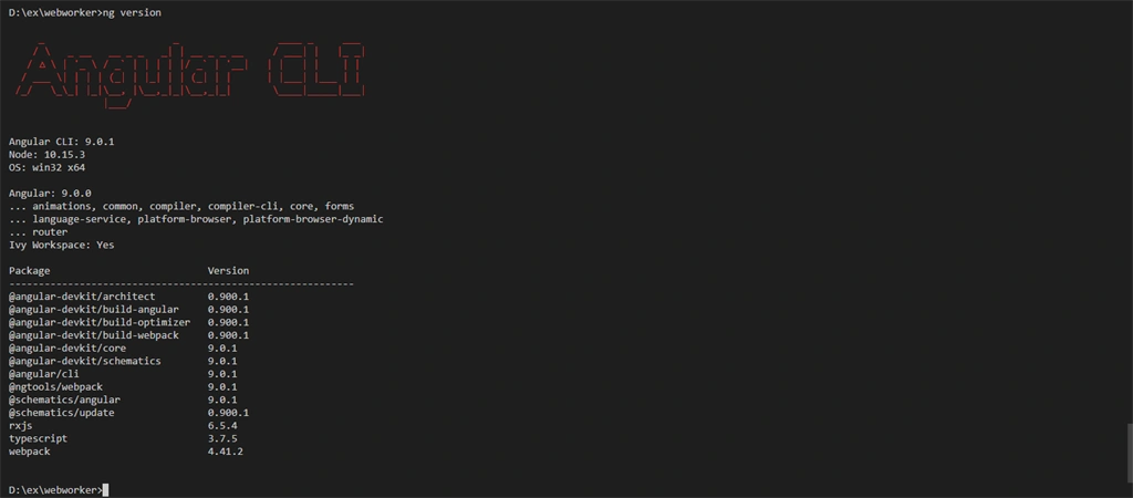 Create Web Workers In Angular 8/9