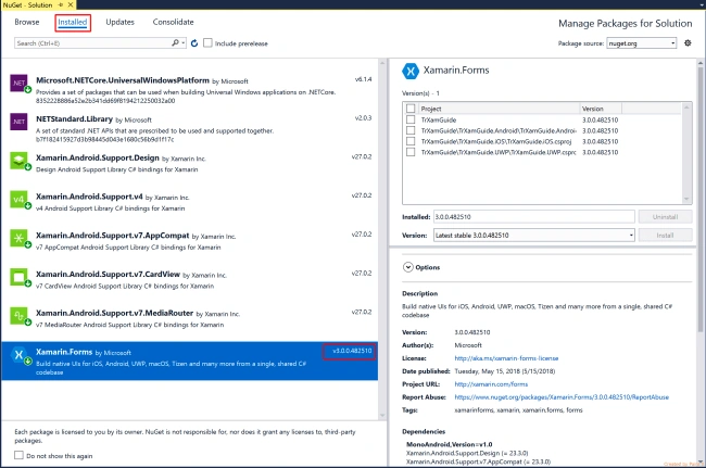Xamarin