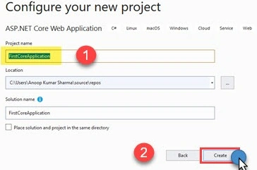 Configure your new project