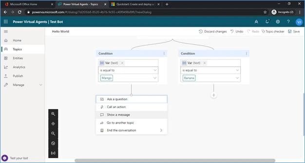 Create Your First Bot Using Microsoft Power Virtual Agents