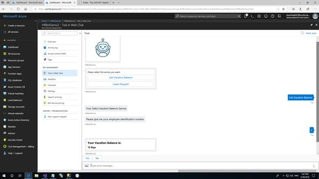 Create your own Azure Chat Bot 