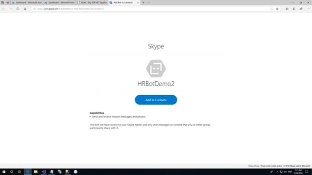 Create your own Azure Chat Bot 