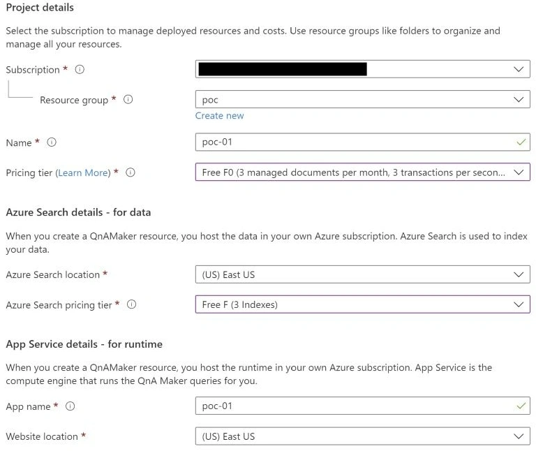 Project details
