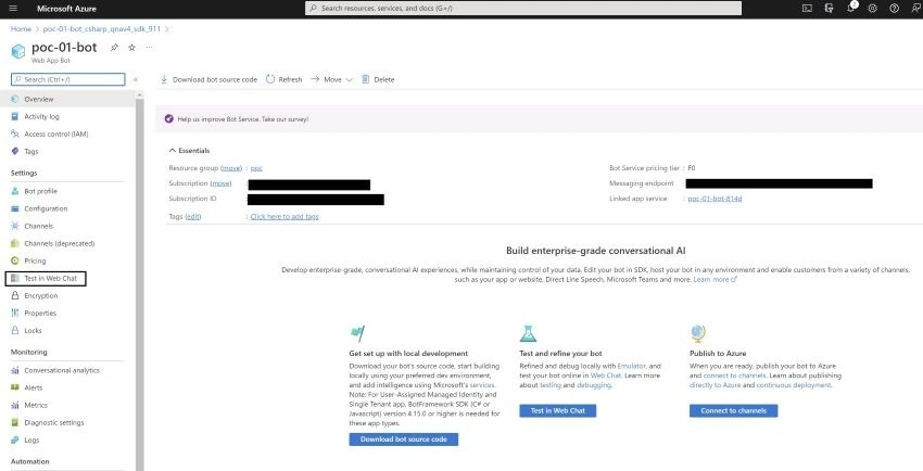 Web chat