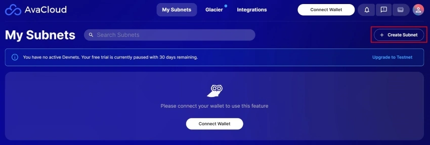 Ava cloud dashboard