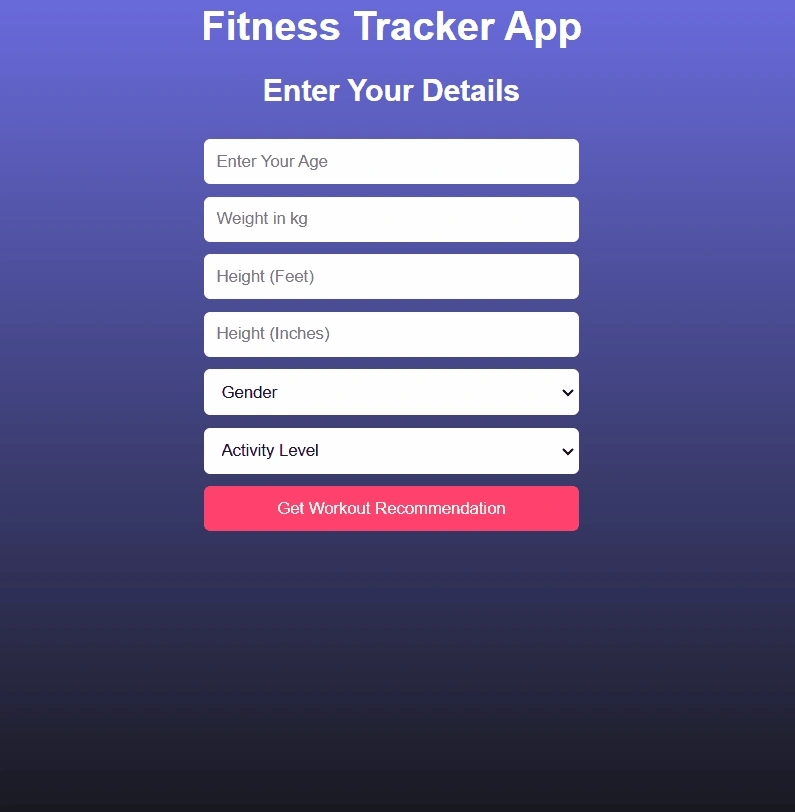 Fitness tracker