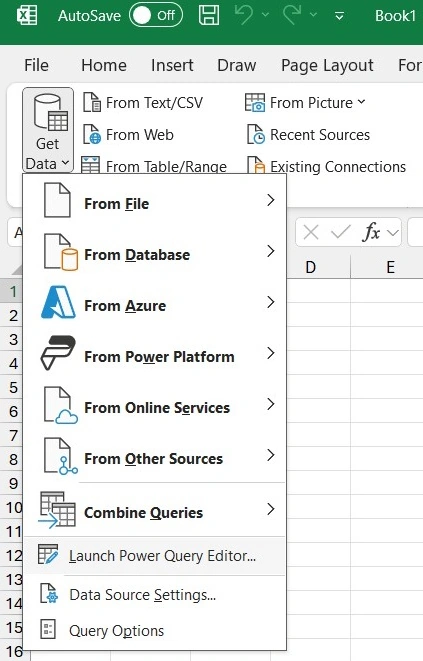 Power Query Editor