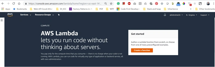 Creating A Chatbot Using Amazon Lex Service - AWS Lambda Functions