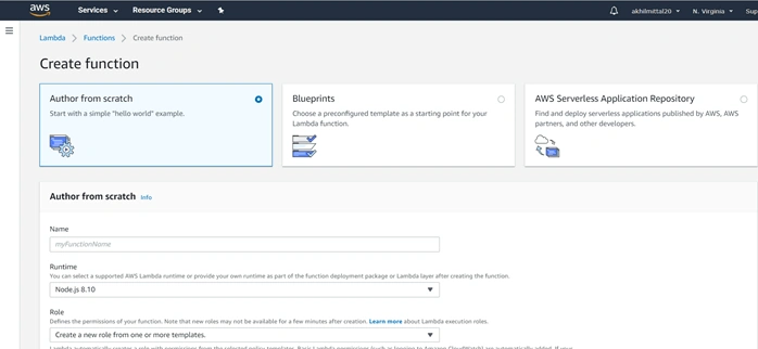 Creating A Chatbot Using Amazon Lex Service - AWS Lambda Functions