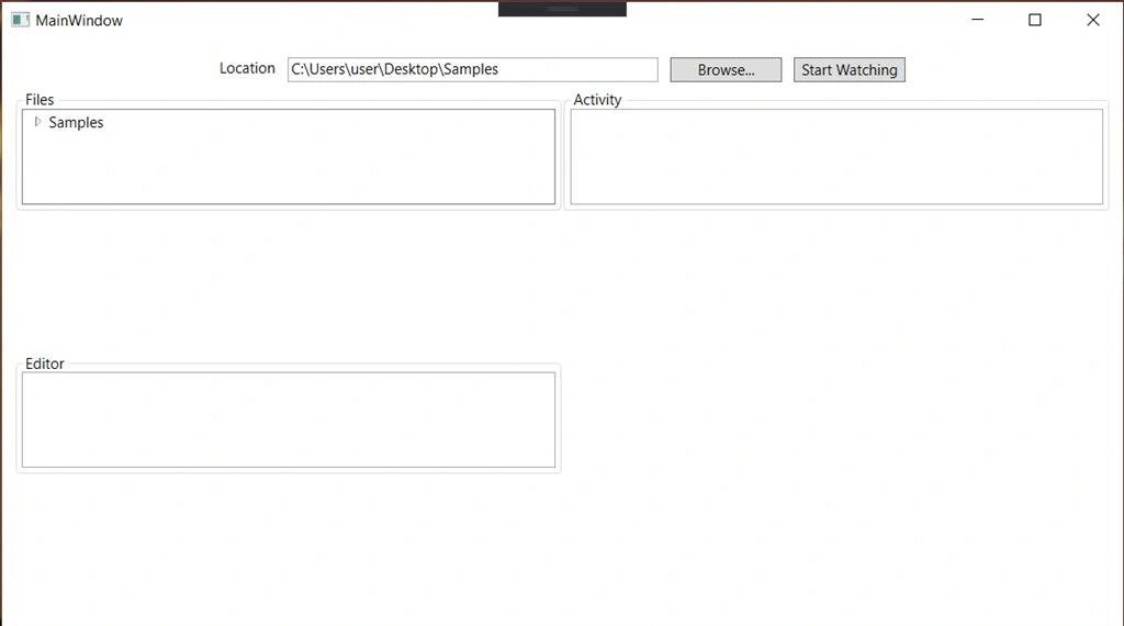Sample Application