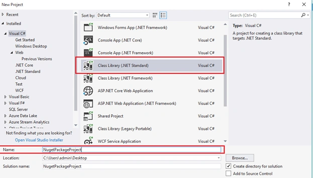 Creating a Local NuGet Package Repository