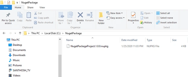 Creating a Local NuGet Package Repository