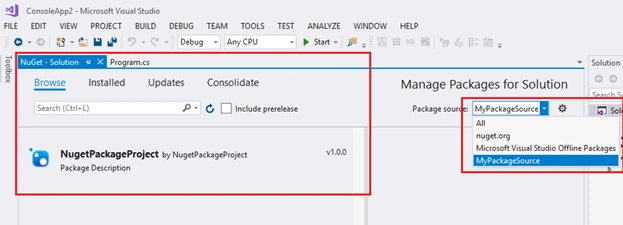 Creating a Local NuGet Package Repository