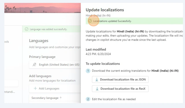Localizations updated