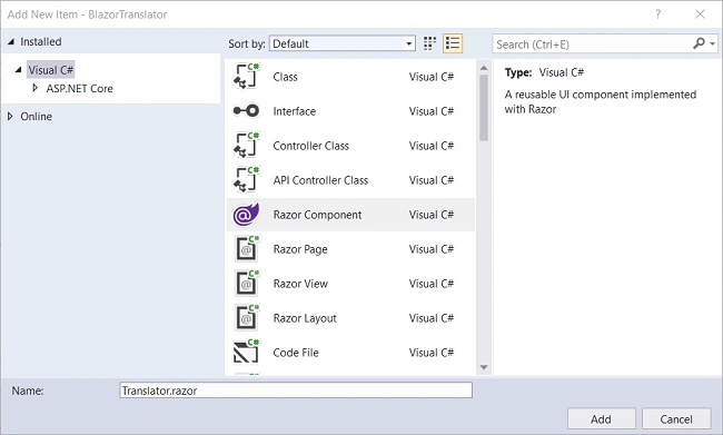 Creating A Multi-Language Translator Using Blazor And Azure Cognitive Services