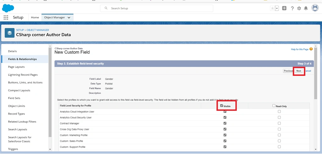 Creating A Picklist And Multiselect Picklist In Salesforce Object