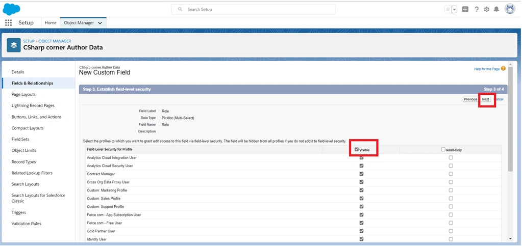 Creating A Picklist And Multiselect Picklist In Salesforce Object