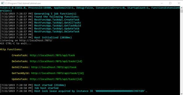 Creating A REST API With Azure Functions