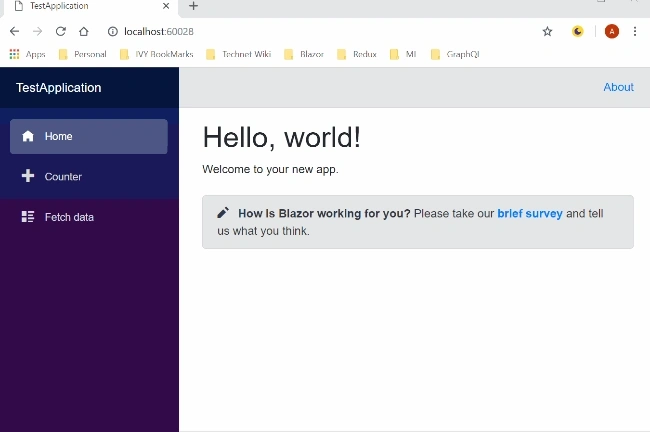 Creating BlazorGrid