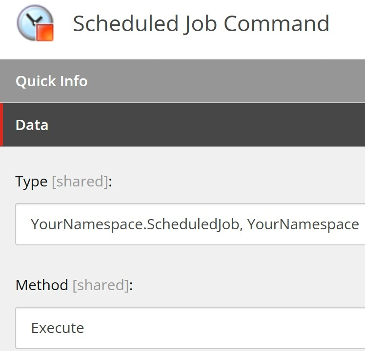 Command item