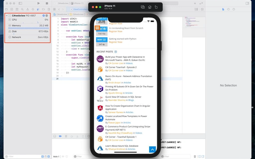 Creating A Simple Web View App For iOS