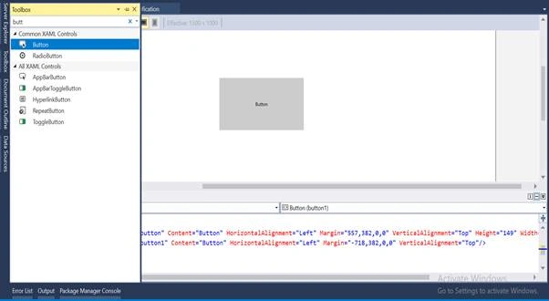 Creating A Toast Notification Containing Image, Selection-Box And Buttons