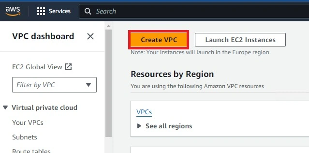 Create VPC